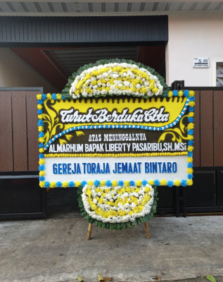 Papan Bunga Duka di Perumnas Way Kandis