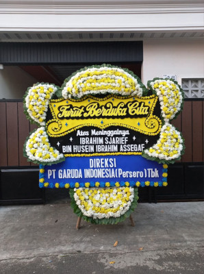 Papan Bunga Duka di Perumnas Way Kandis