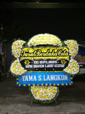 Papan Bunga Duka di Perumnas Way Kandis