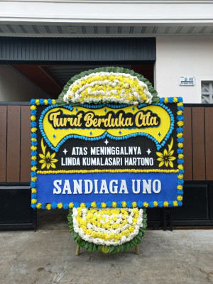 Papan Bunga Duka di Perumnas Way Kandis